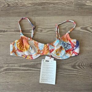 Solid & Striped Eva Underwired Bikini Top